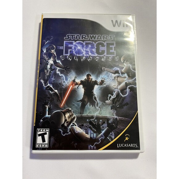 Star Wars: The Force Unleashed Nintendo Wii Complete with Manual Tested - Picture 1 of 9